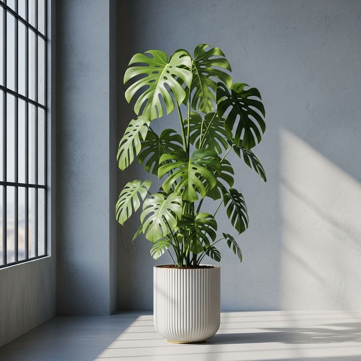 Max de Monstera - Monstera Deliciosa XXL – Ø27cm – ↕150cm