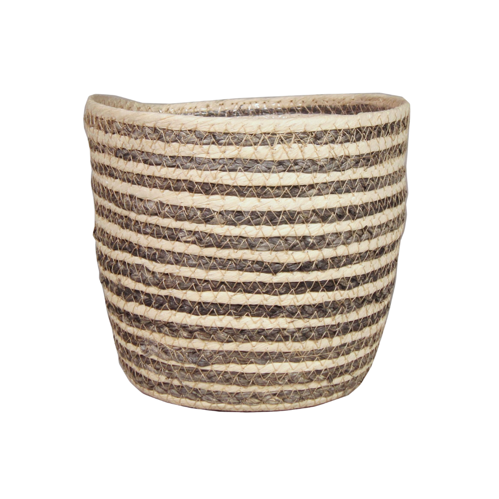 Mand Faro – Naturel/Grijs (Ø16 cm)