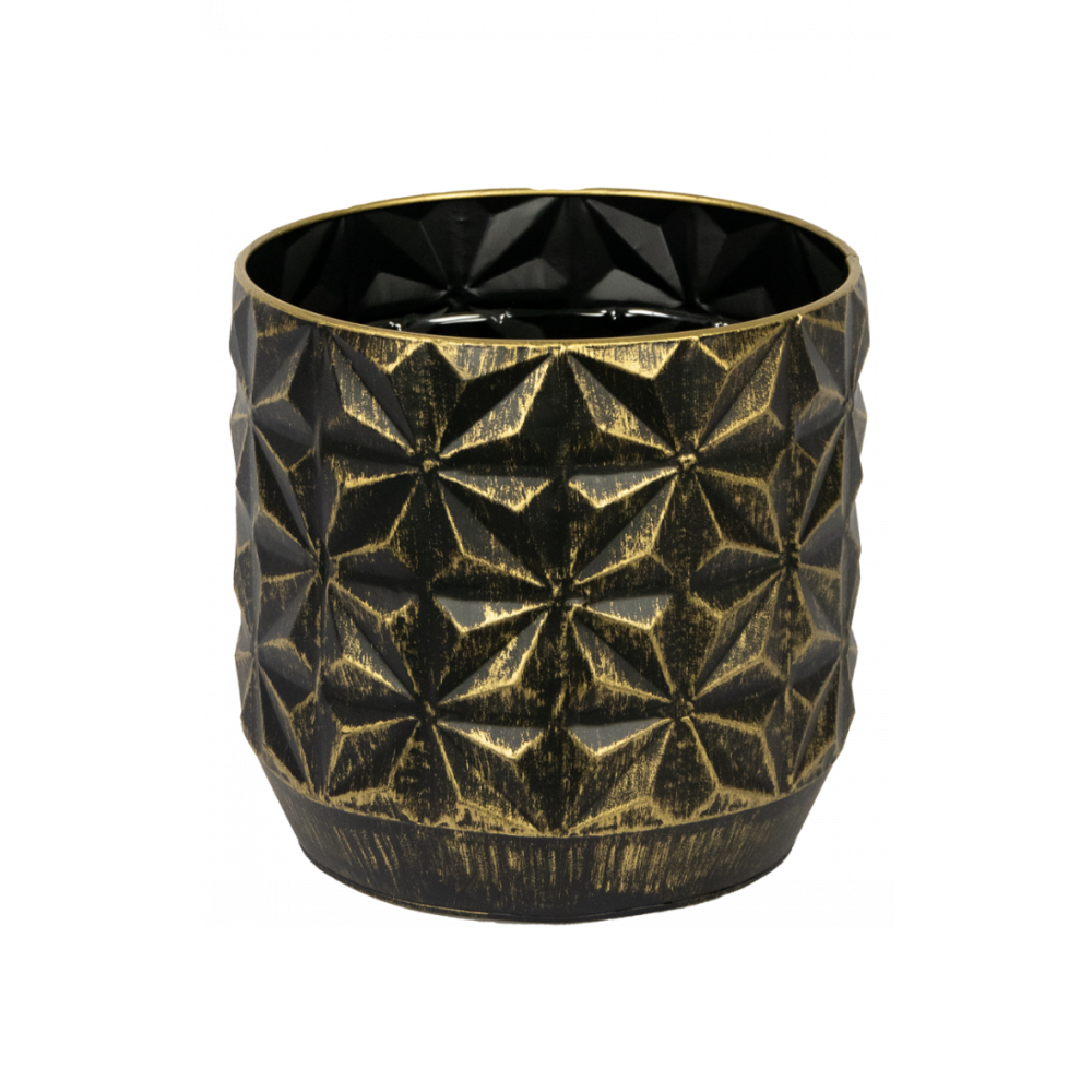 Pot Linske – Zwart (Ø13 cm)