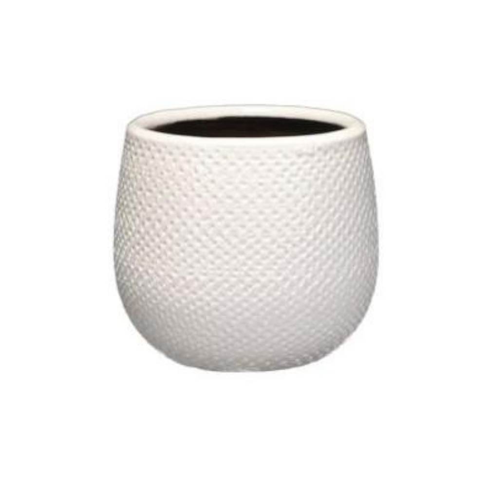 Pot Gabriel – Wit (Ø14 cm)