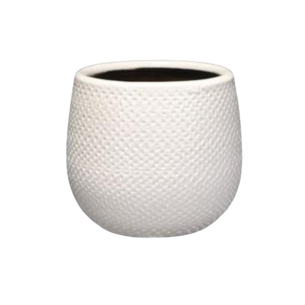 Pot Gabriel – Wit (Ø14 cm)