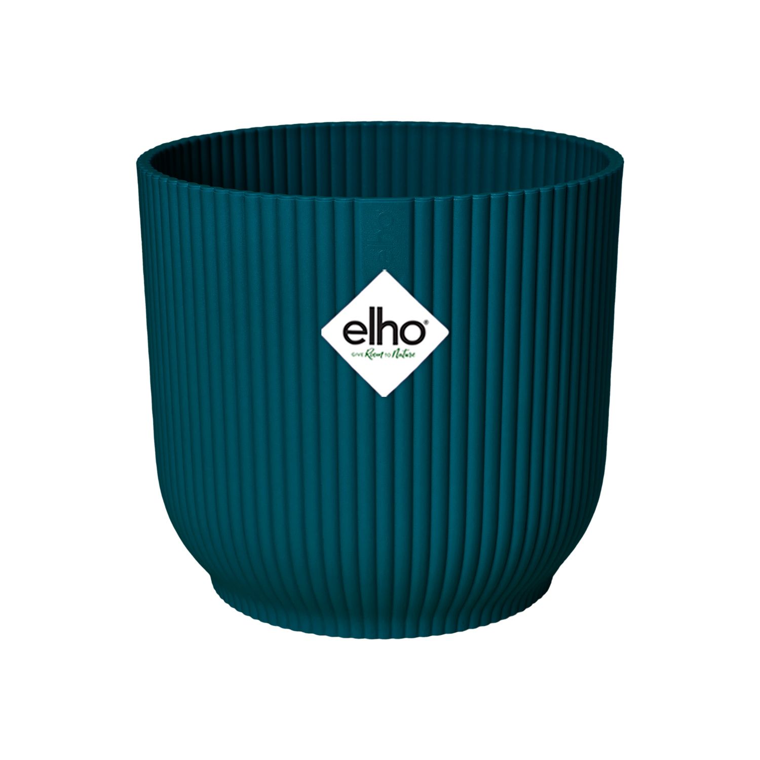 Pot Elho Vibes Fold Round – Blauw (Ø18 cm)