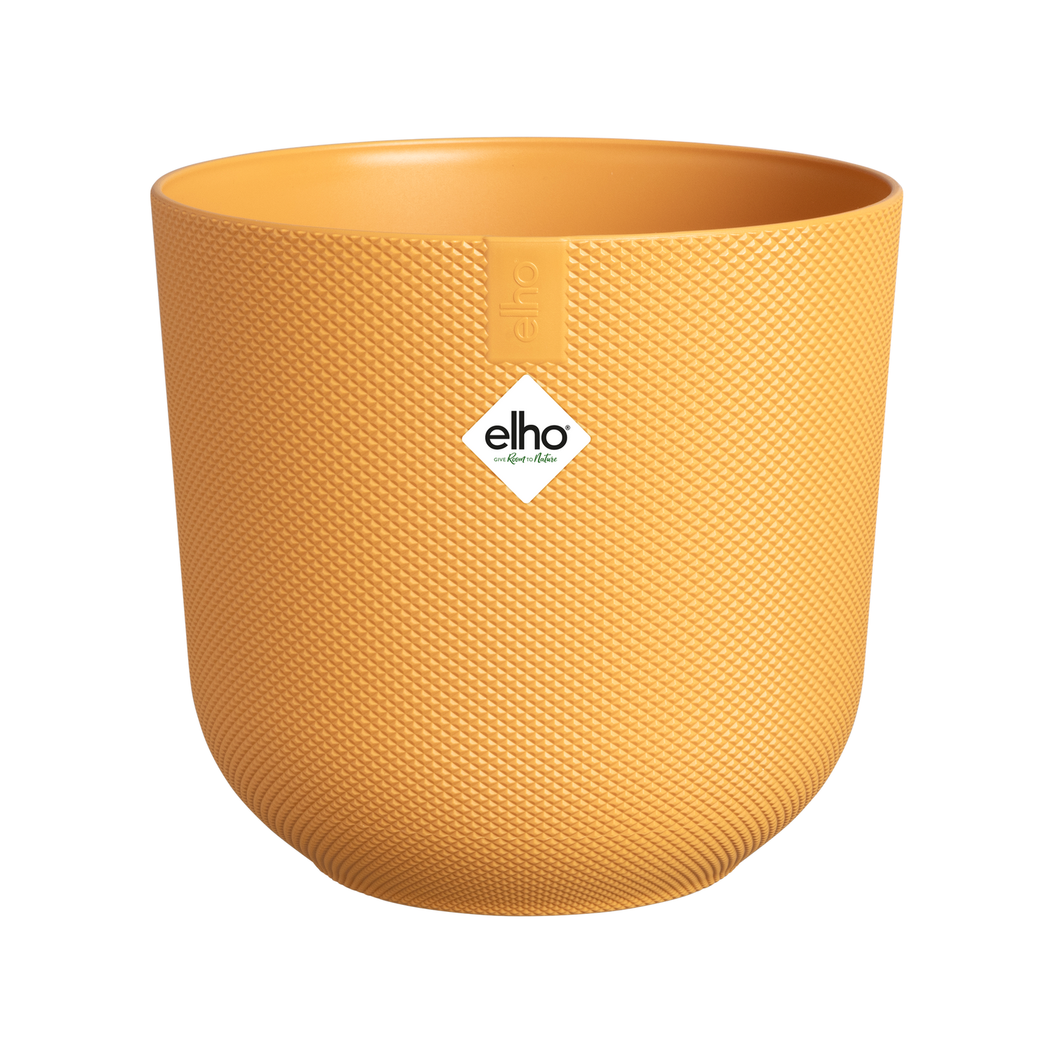 Pot Elho Jazz Round – Amber Yellow (Ø26 cm)