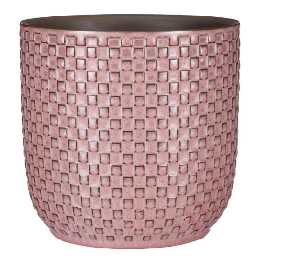 Pot Relief – Roze (Ø13,5 cm)