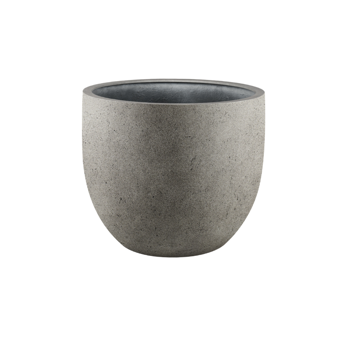 Pot Grigio New Egg – Natural Concrete (Ø45 cm)