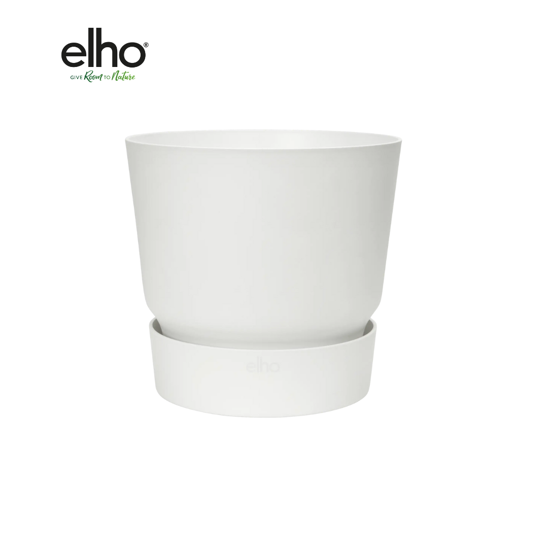 Pot Elho Greenville Round – Wit (Ø30 cm)