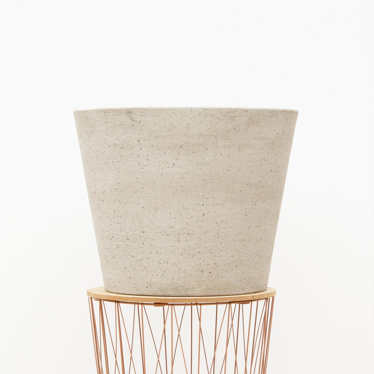 Bucket – Beige Washed (Ø50 cm)