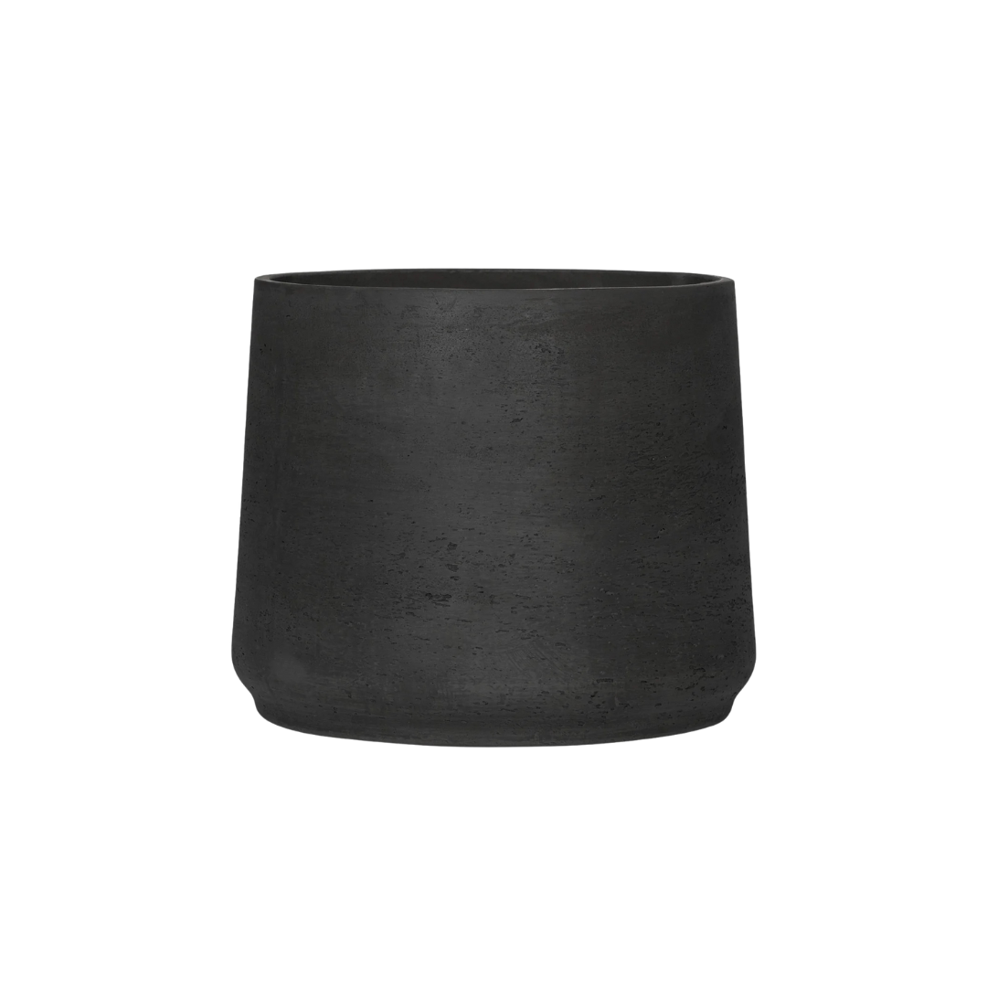 Pot Jumbo Patt – Black Washed (Ø45 cm)
