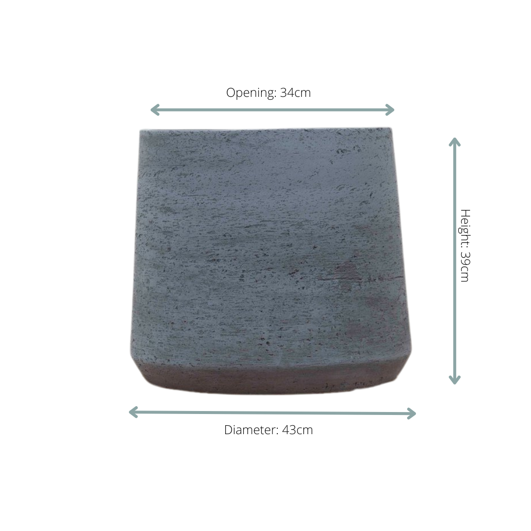 Pot Aniek – Antraciet (Ø43 cm)