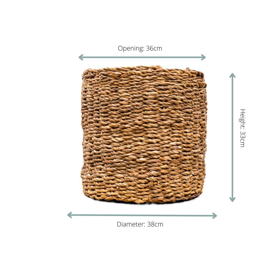 Mand Ido – Naturel (Ø38 cm)
