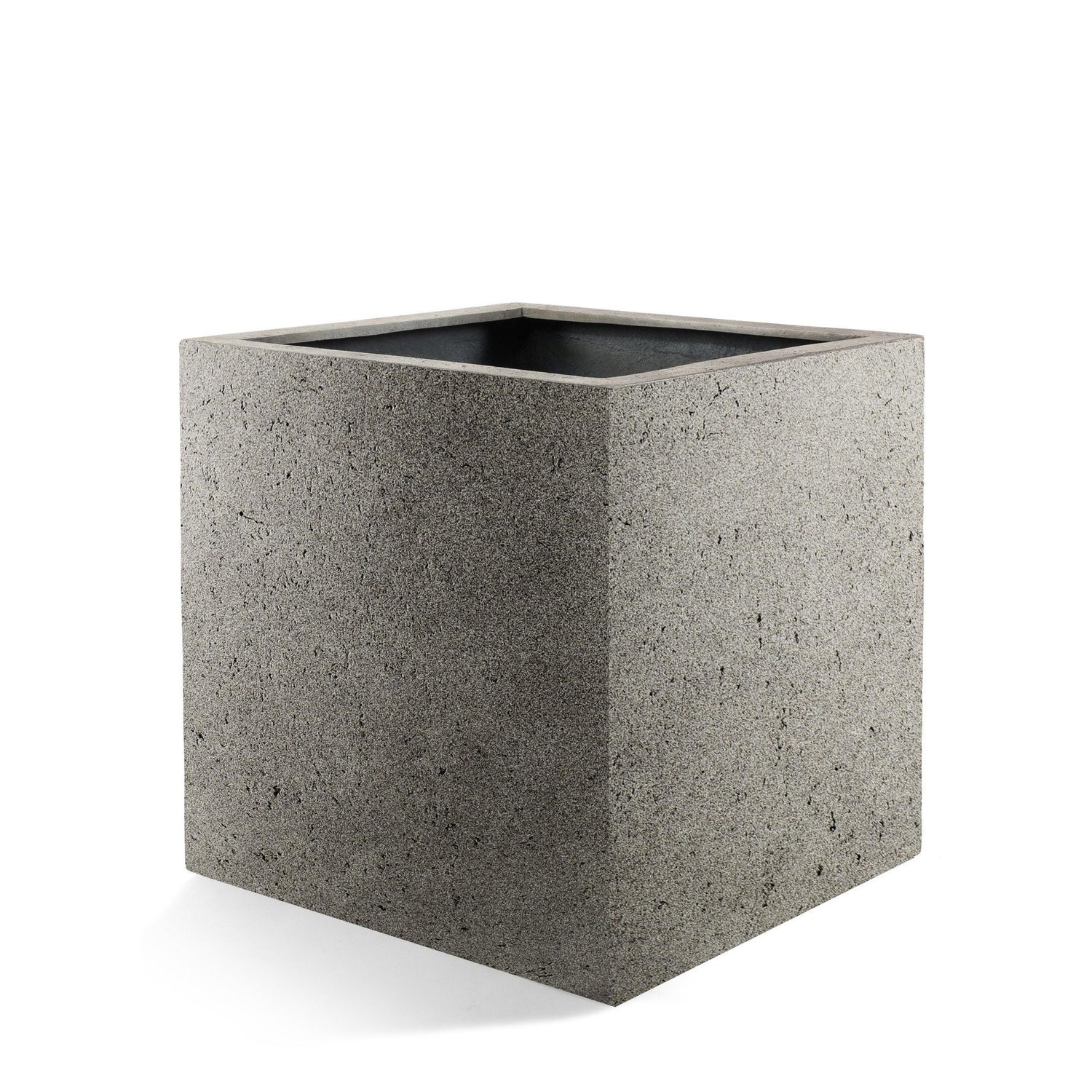 Pot Grigio Cube – Natural Concrete (Ø50 cm)
