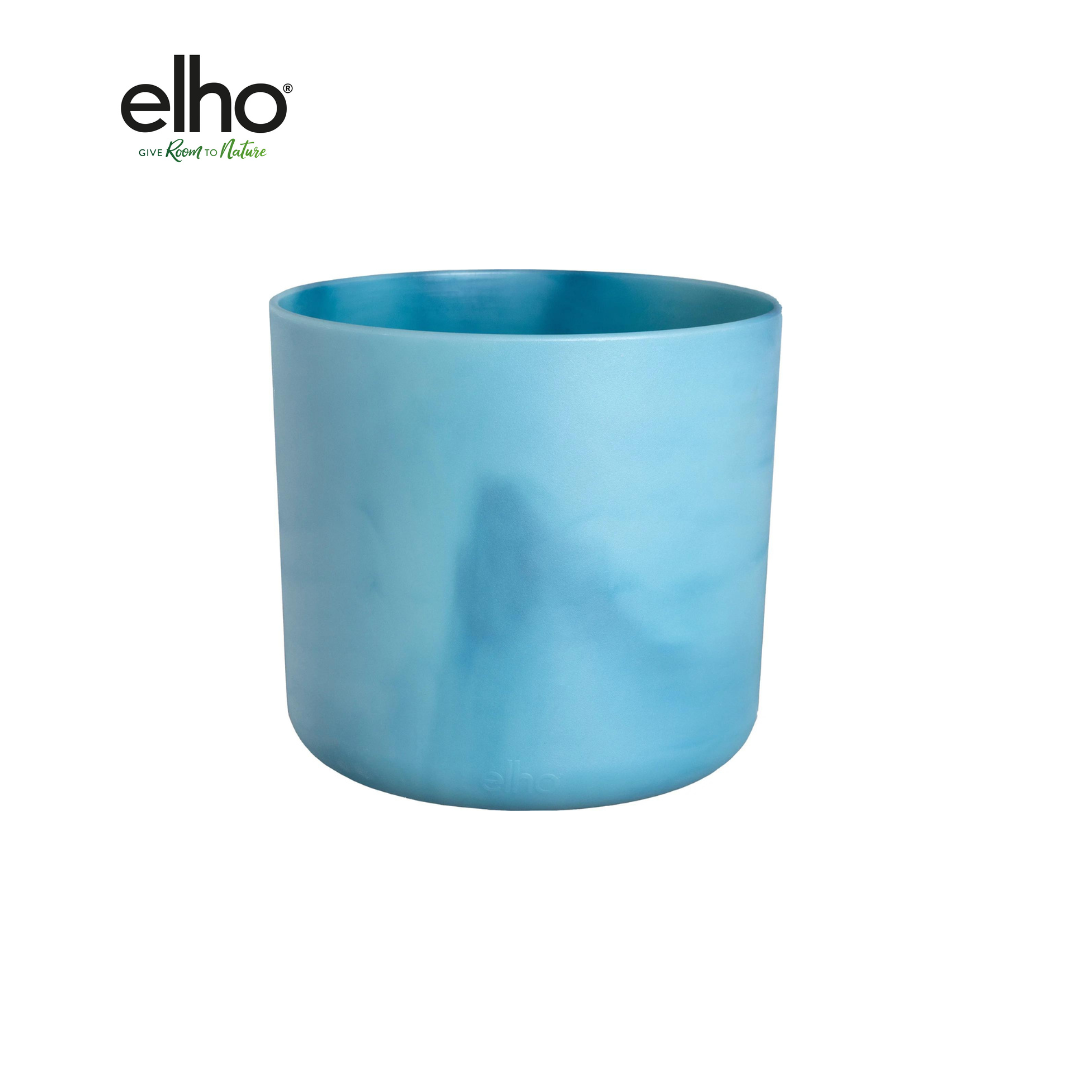 Pot Elho Ocean Round – Atlantic Blue (Ø14 cm)