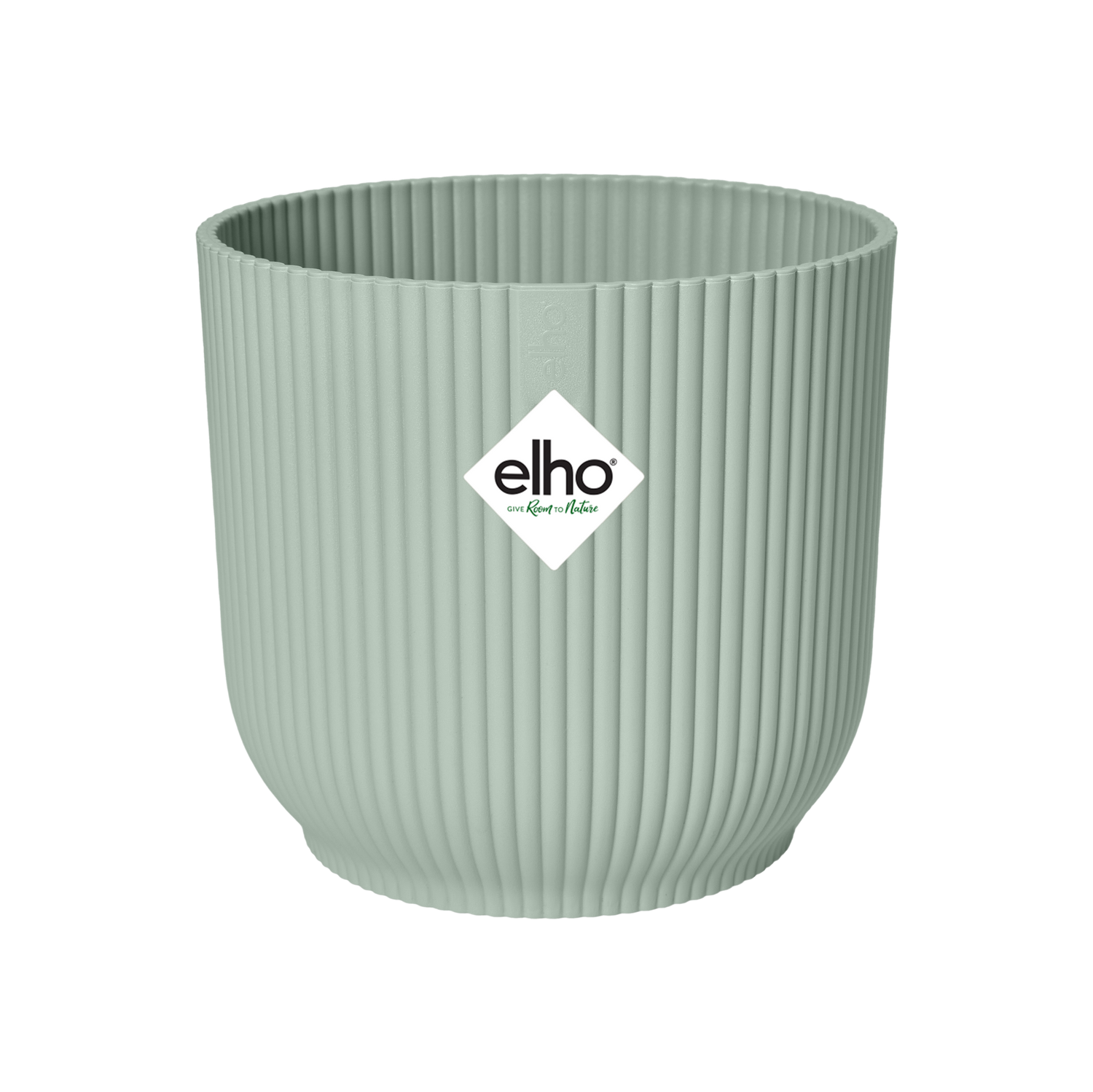 Pot Elho Vibes Fold Round – Groen (Ø18 cm)