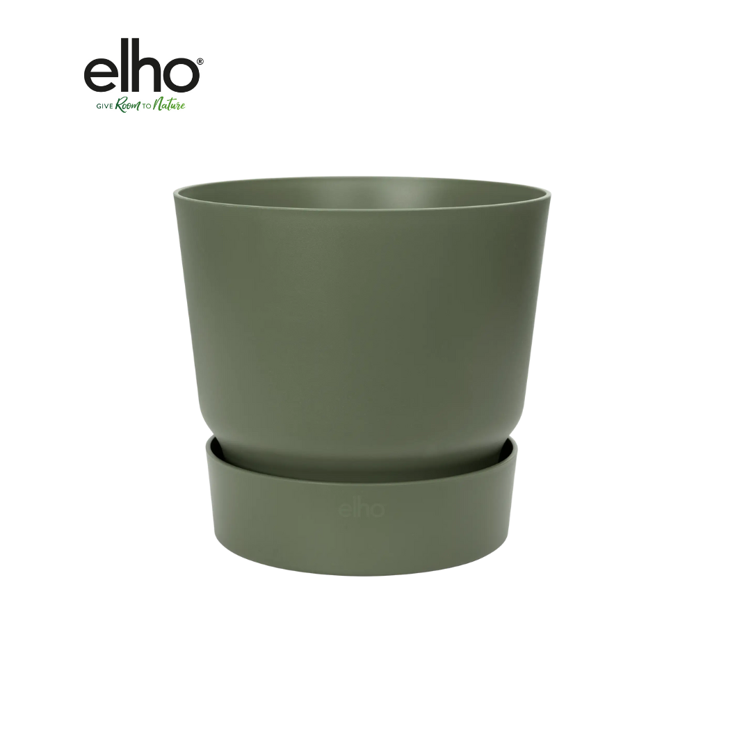 Pot Elho Greenville Round – Groen (Ø39 cm)