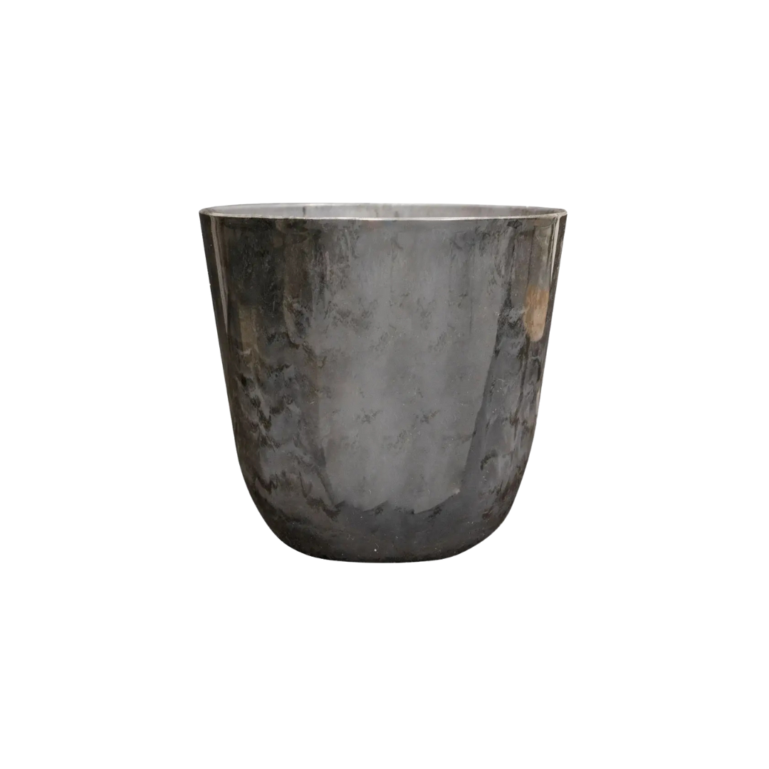 Pot Palermo Marble – Grijs (Ø40 cm)