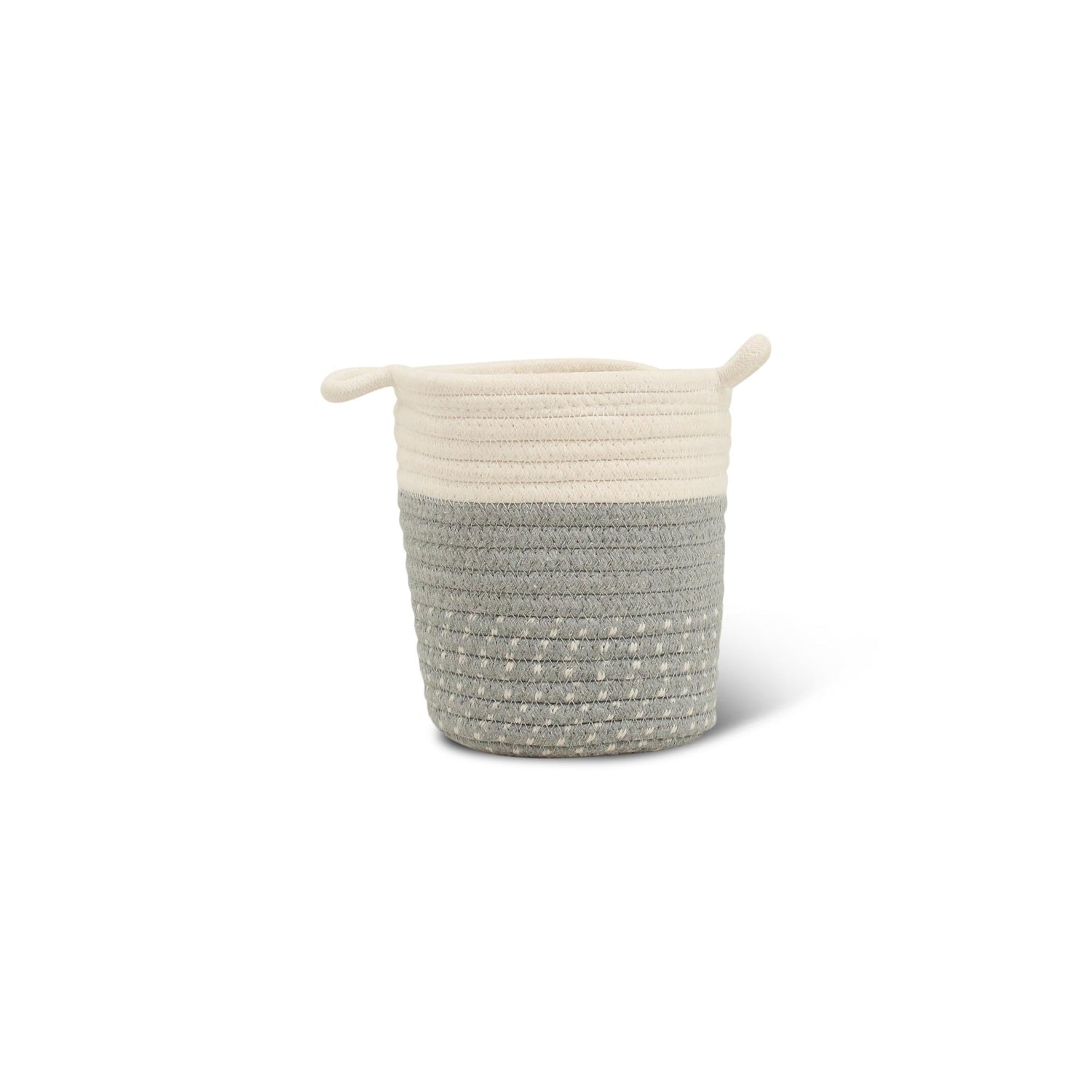 Mand Borneo – Wit/Grijs (Ø14 cm)