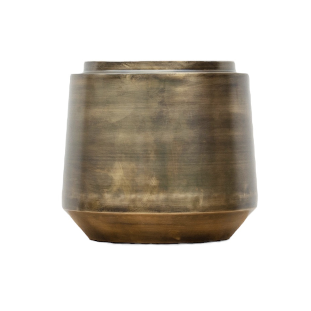 Pot Indigo – Vintage Gold (Ø58 cm)