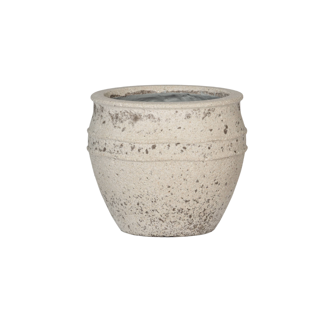 Pot Athena M – Chalk White (Ø41 cm)