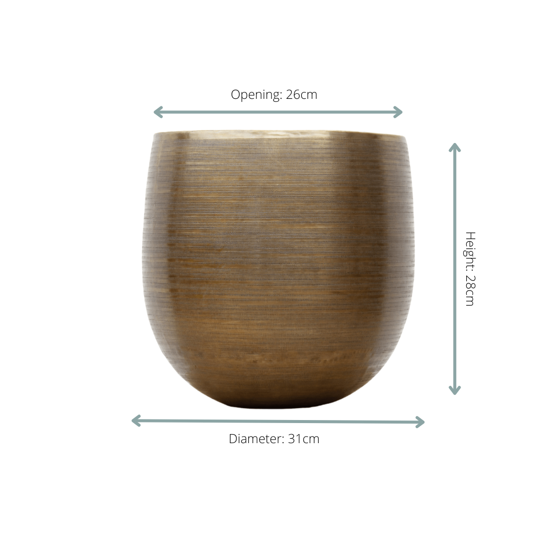 Pot Rowen – Goud (Ø31 cm)